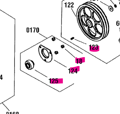 707548 Murray Bearing Hardware Kit | DRMower.ca