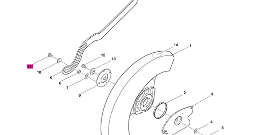 820724 Ryobi Ridgid Shoulder Screw M5 - Set of 3 | DRMower.ca