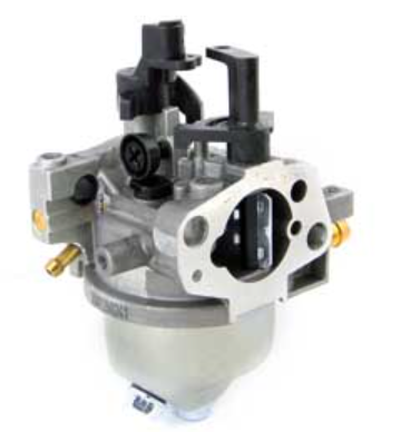 Carburetor on a white background