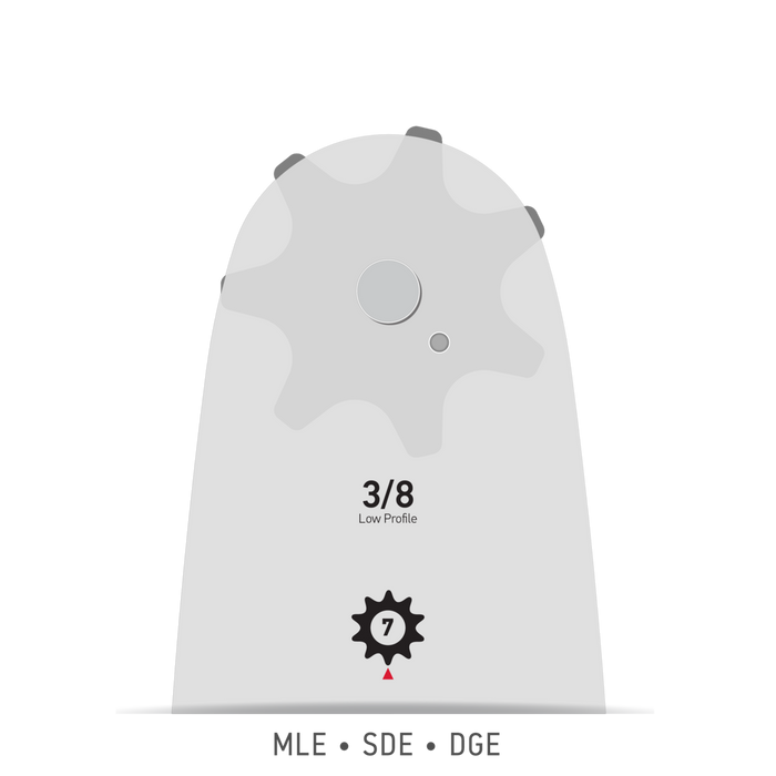 140SDEA041 Oregon Double Guard Chainsaw Bar 14" 3/8 .050